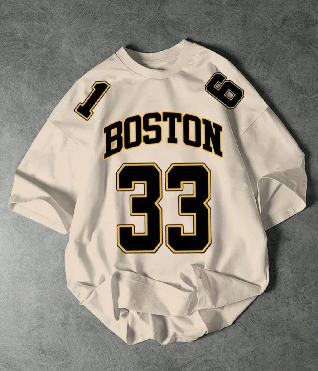 BOSTON 33 NUMBER T SHIRT JENTS