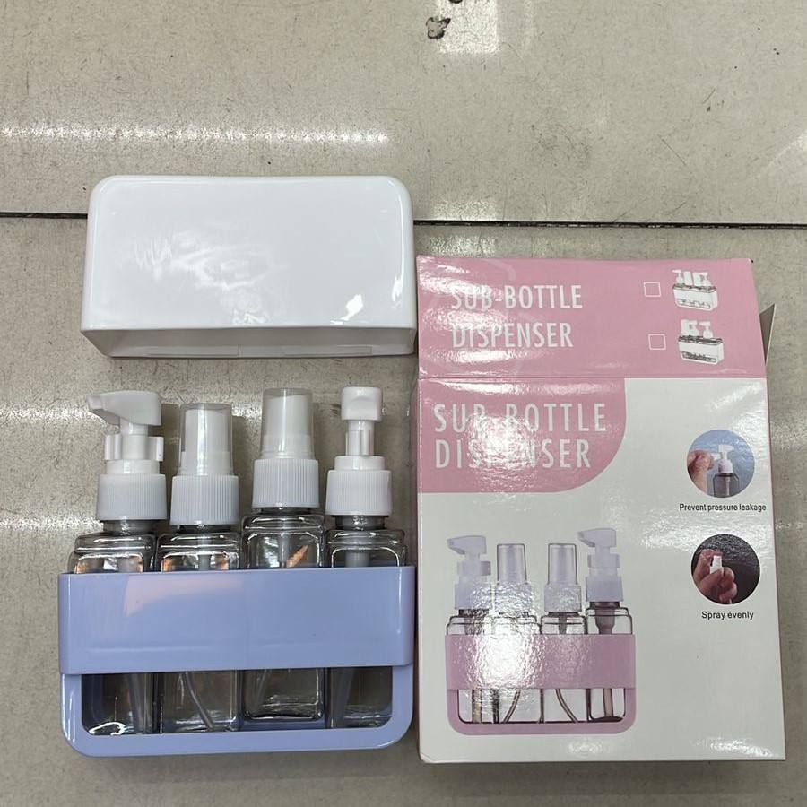 SUB TRAVEL BOTTLE DISPENSER SET