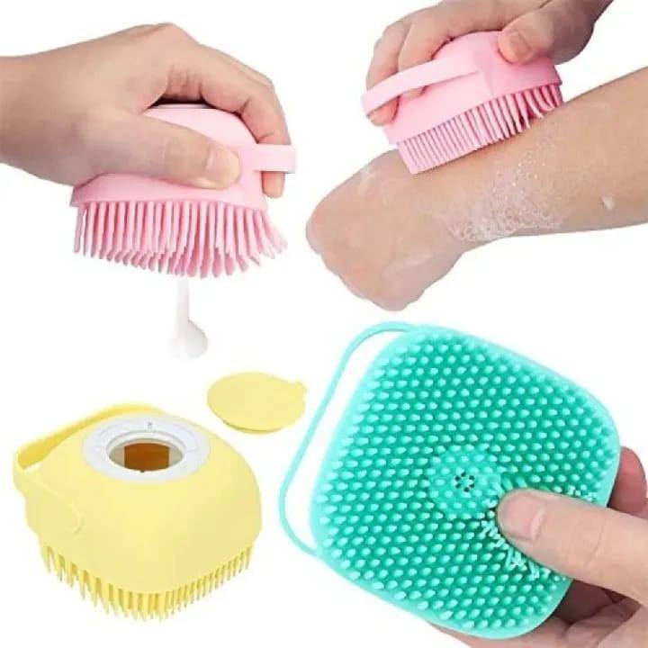 SOFT SILICONE BABY SHOWER CLEANING BRUSH