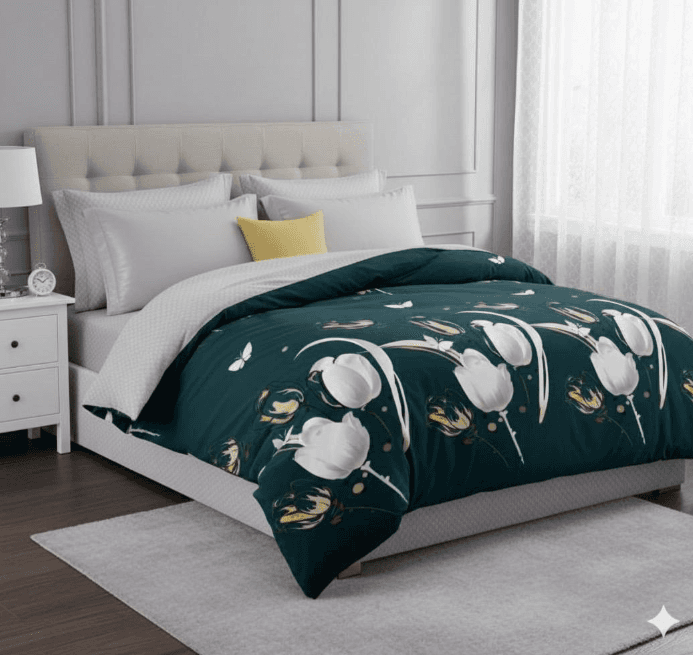 DAZZLING PRINTED BEDSHEET