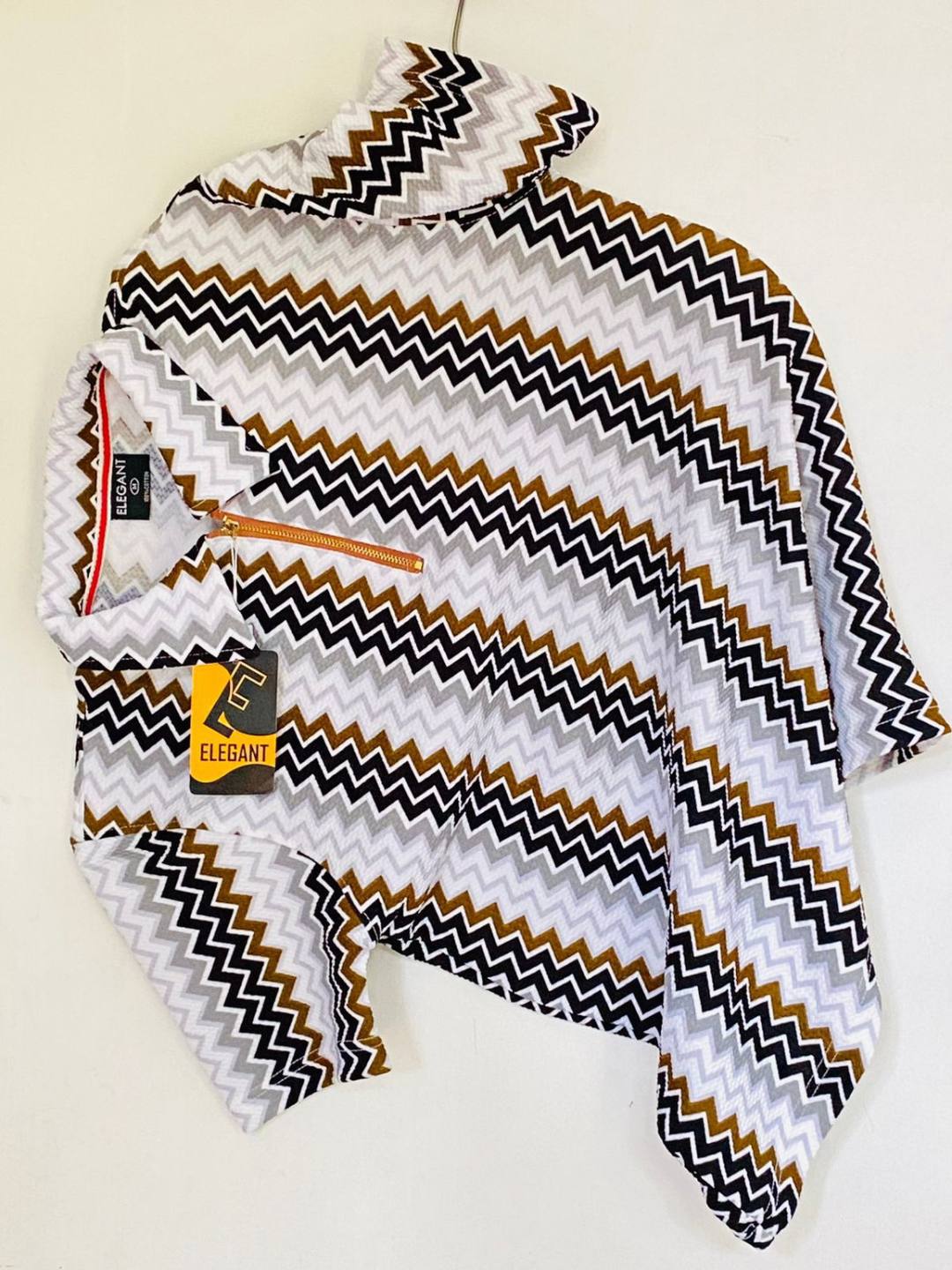 POPCORN TWO TONE T-SHIRT TRENDY LOOK