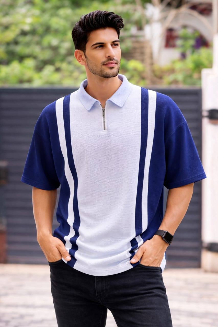 TWO TONE BAGGY T-SHIRT