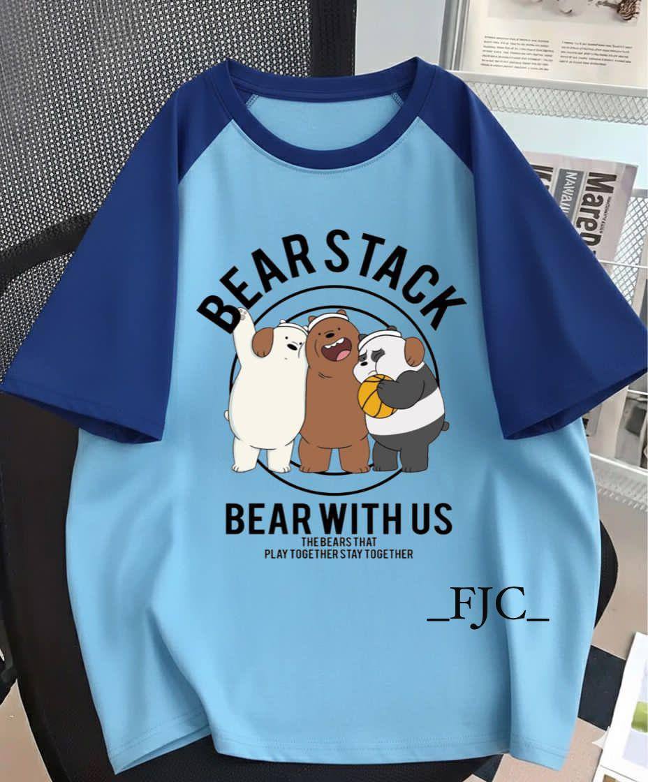 BEAR STACK BAGGY T SHIRT FOR SALE
