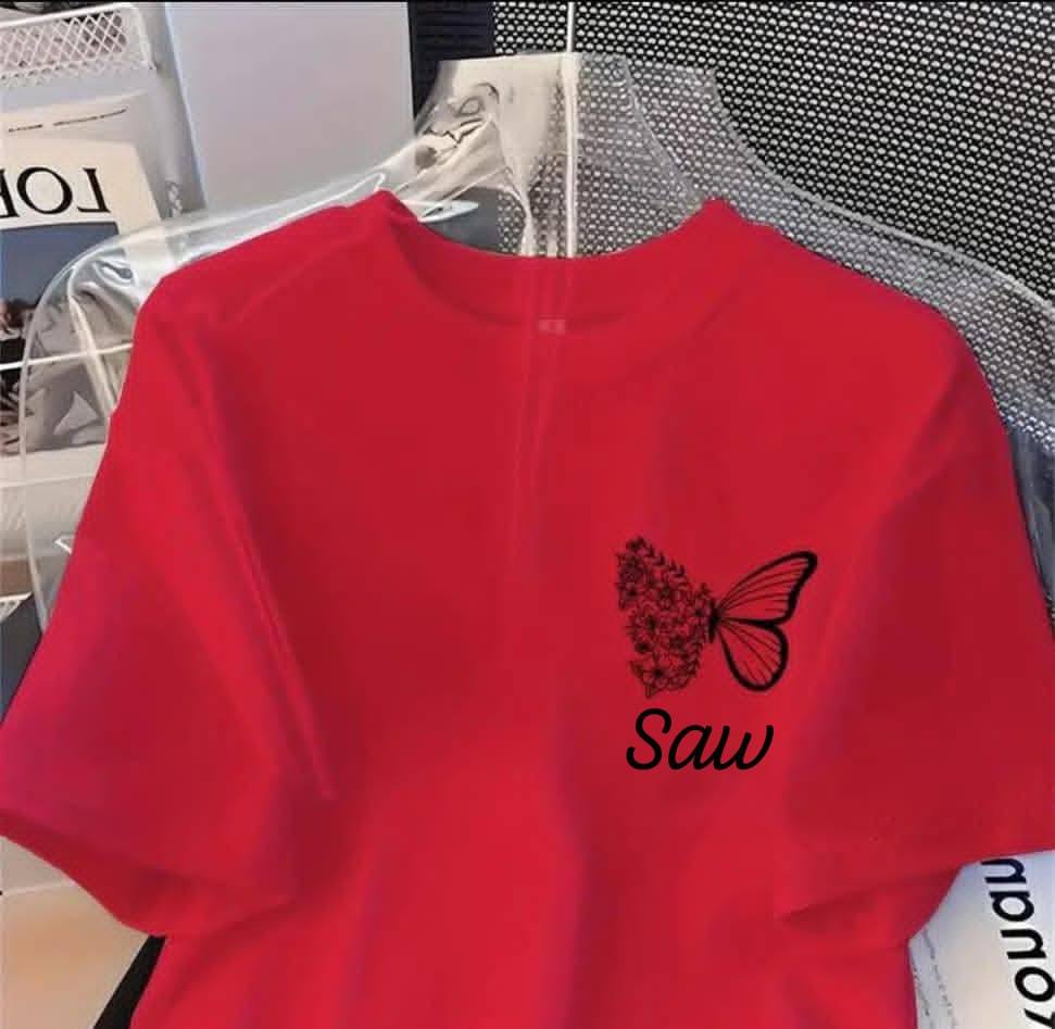 POCKET SIZE PRINT T SHIRT