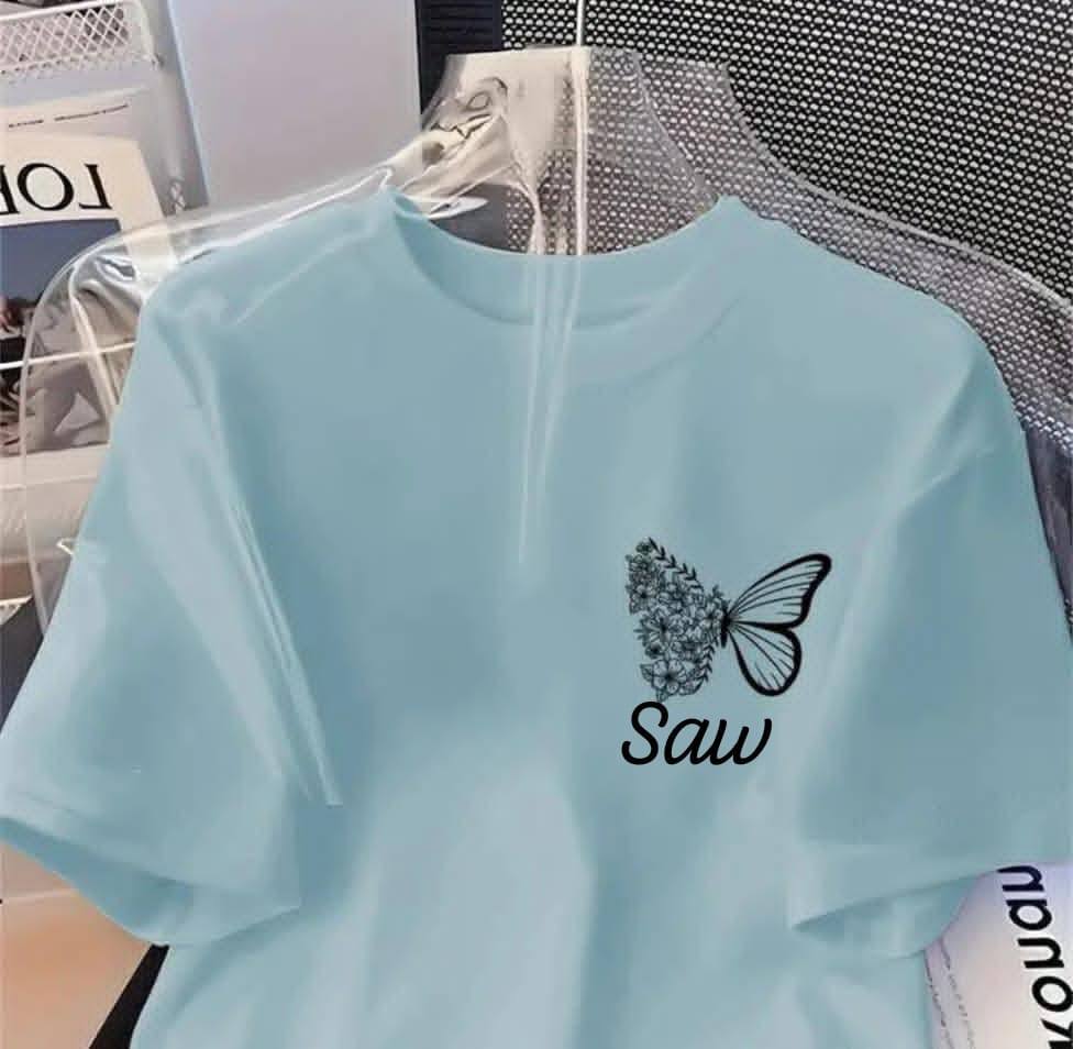 POCKET SIZE PRINT T SHIRT