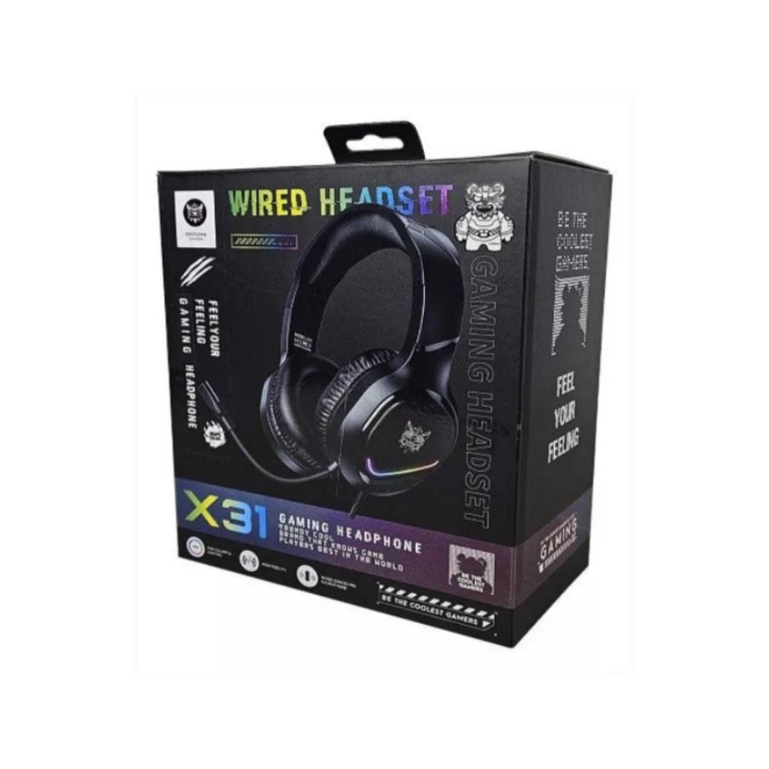 ONIKUMA X31 RGB DYNAMIC PROFESSIONAL GMAING HEADSET