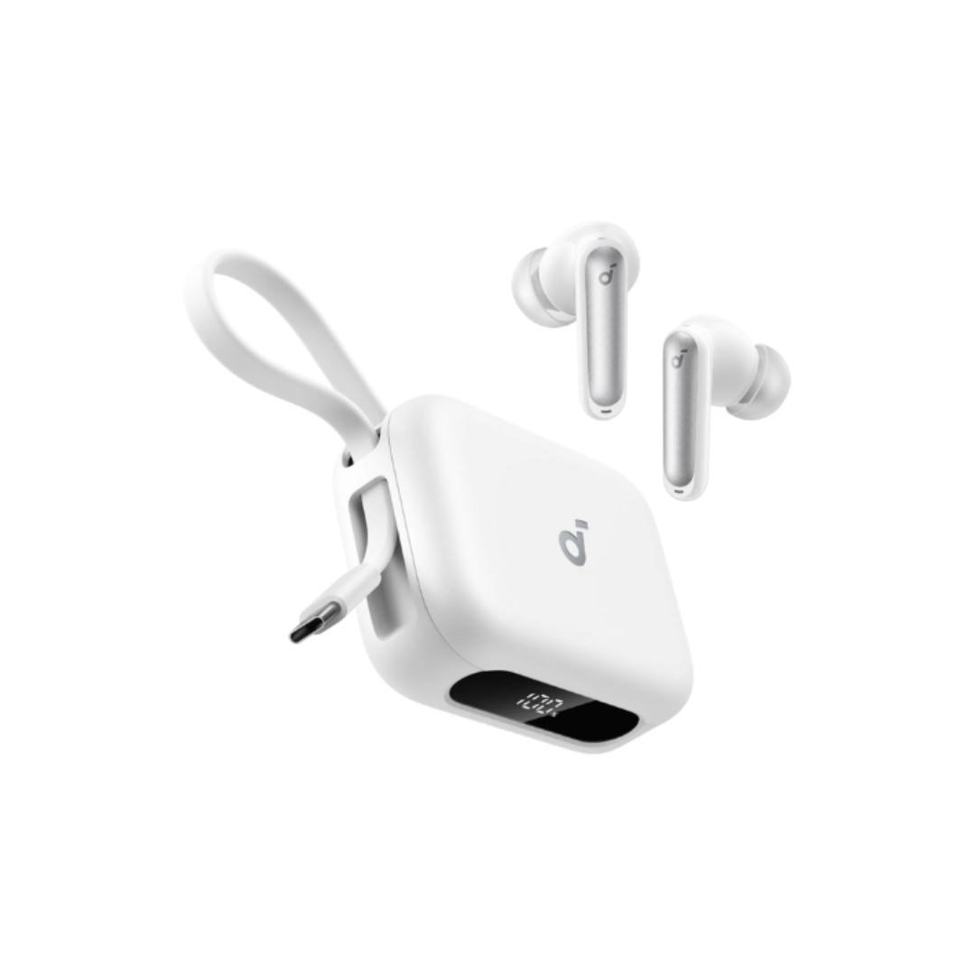 ANKER SOUNDCORE P41I WIRELESS EARBUDS WITH PHONE CHARGER (WHITE)
