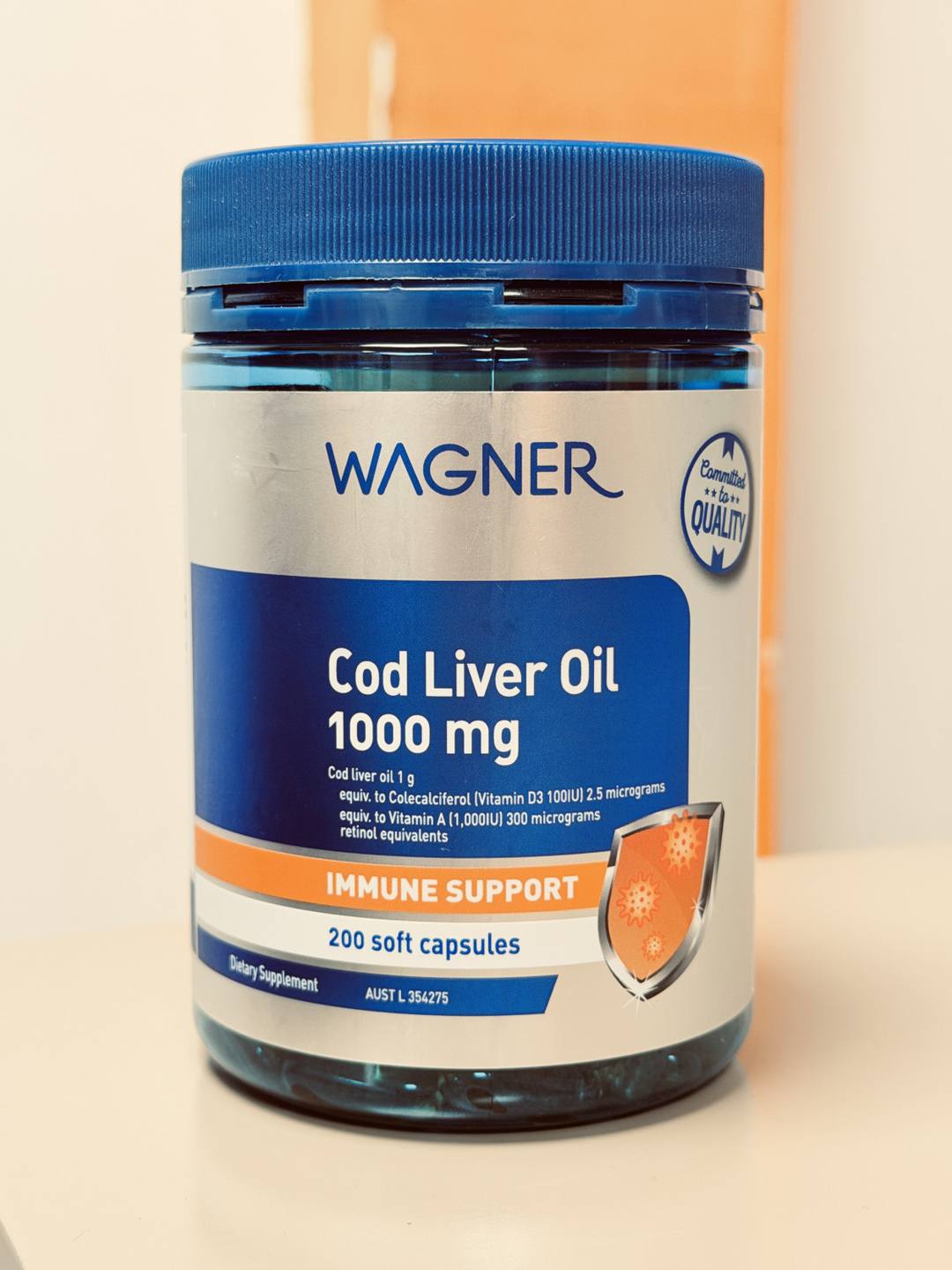 WAGNER COD LIVER OIL 1000MG