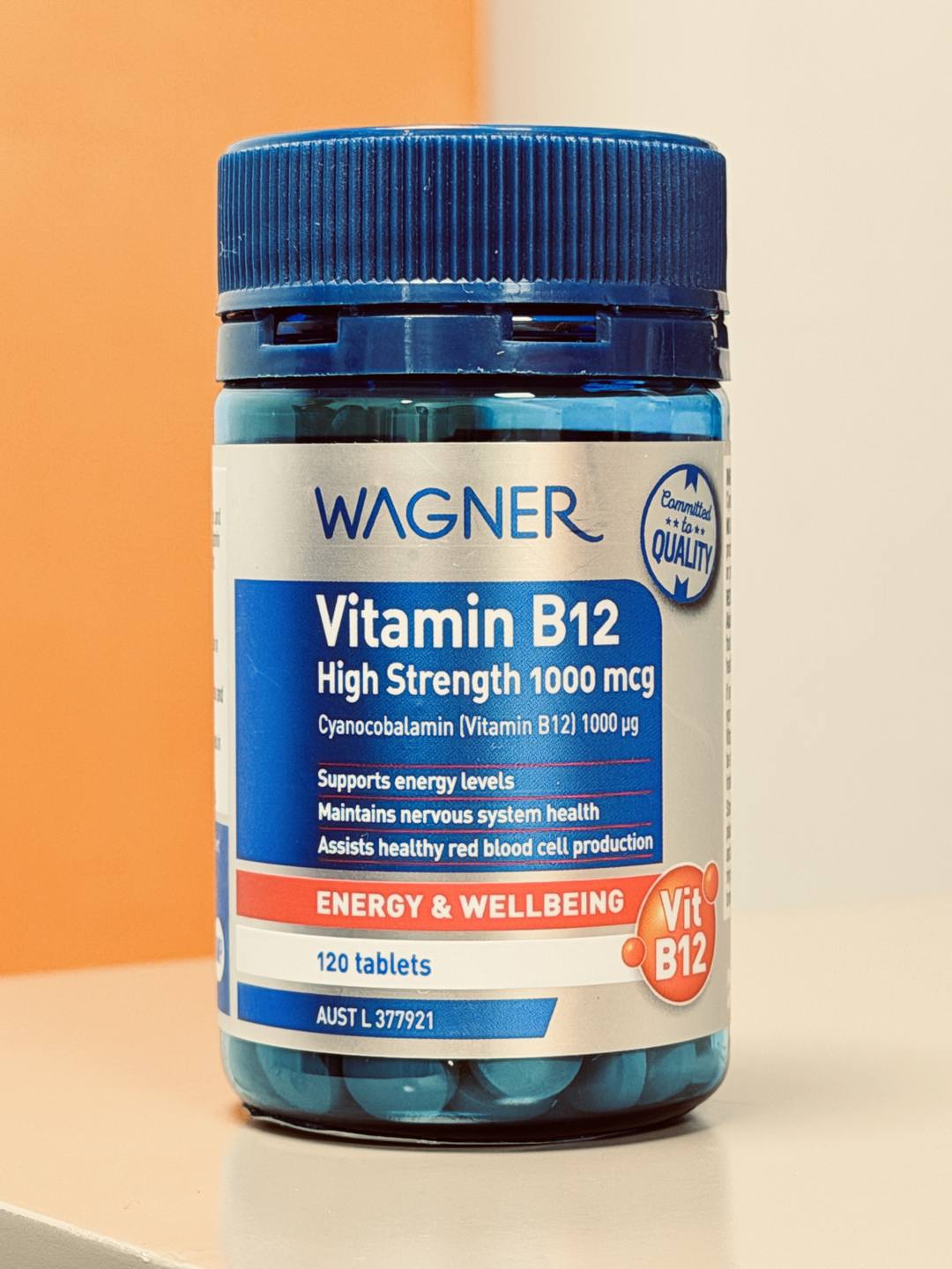 WAGNER VITAMIN B12 HIGH STRENGTH 1000MCG