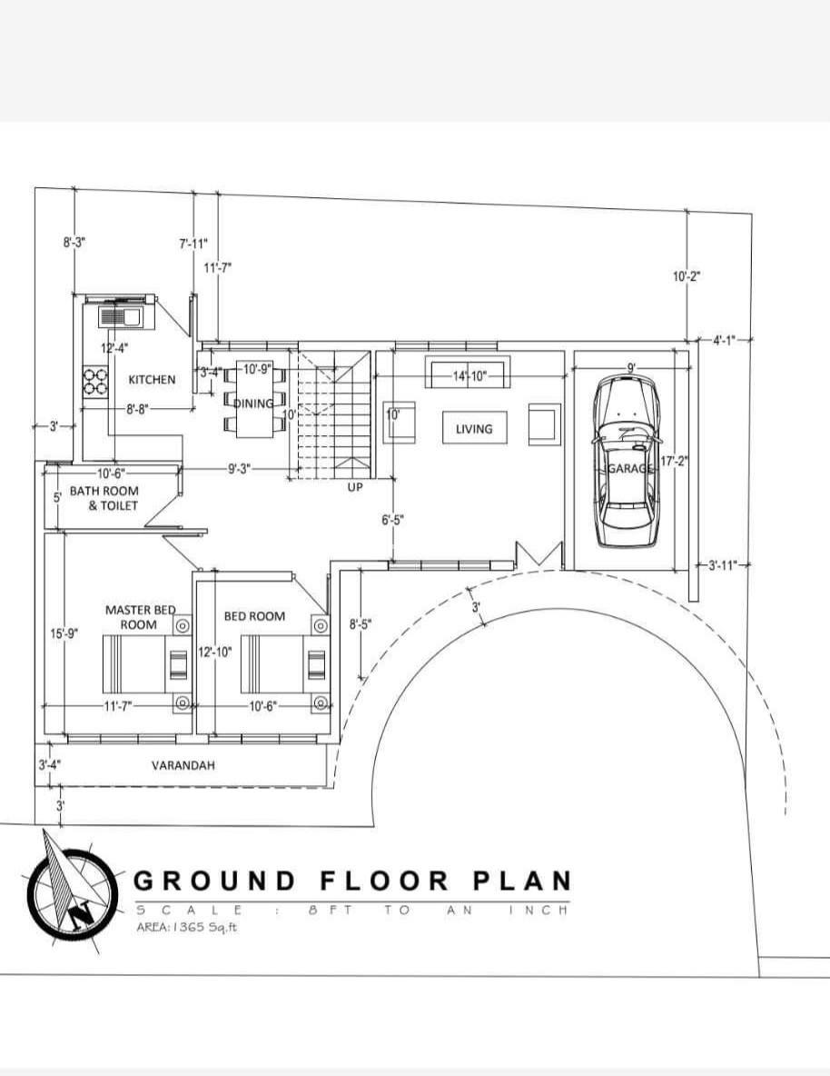 Land Sale With Construction House