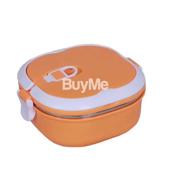 STAINLESS STEEL SQUARE LUNCH BOX 0.9L