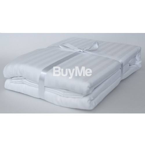 WHITE EGYPTIAN COTTON BED SHEET