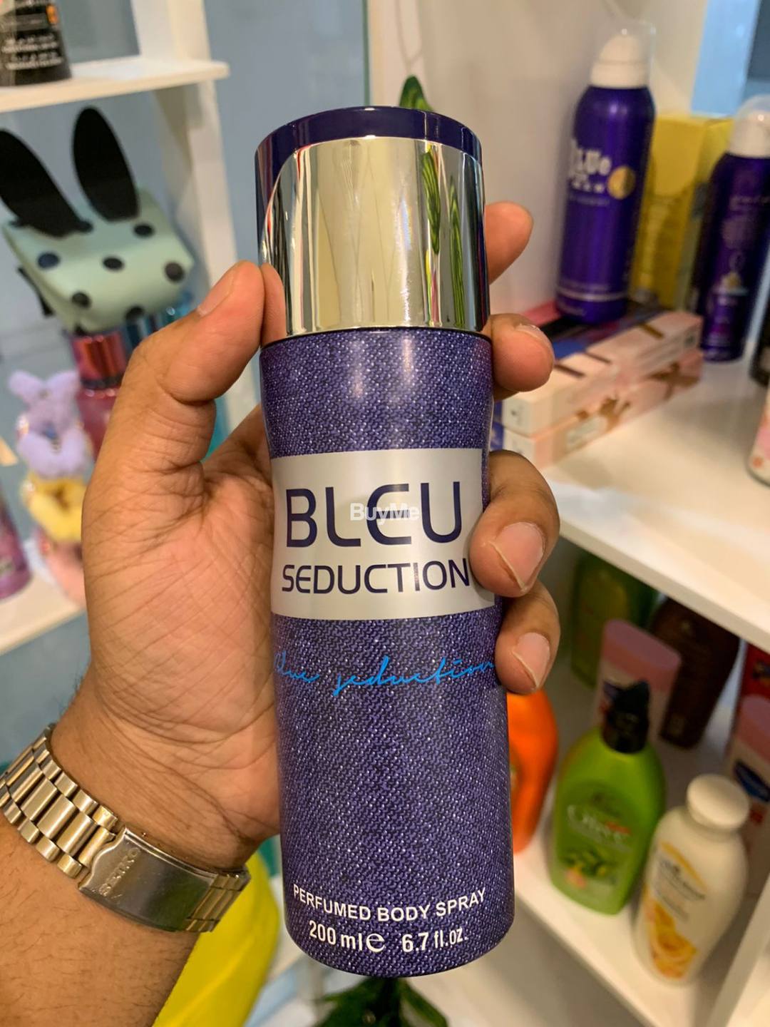 BLEU SEDUCTION PERFUMED BODY SPRAY