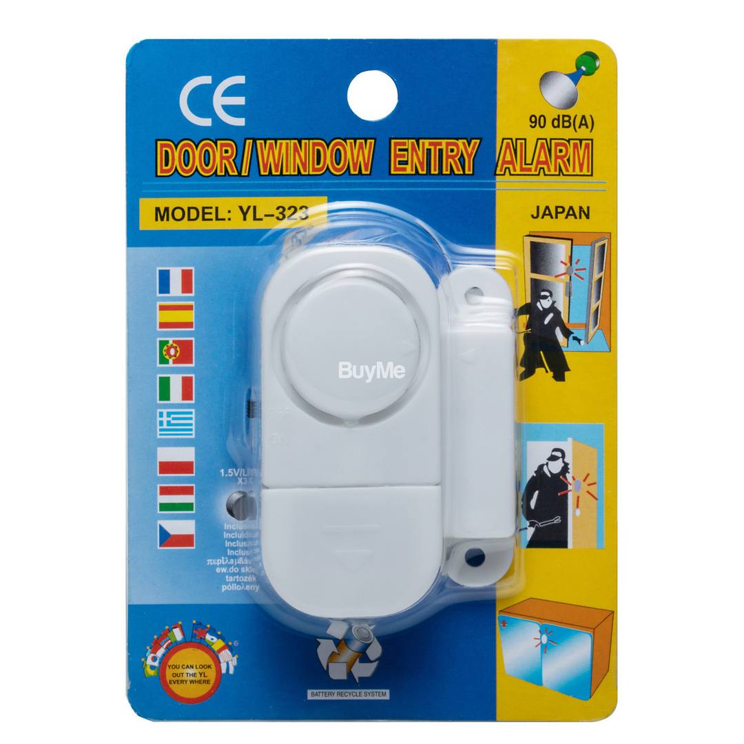 DOOR / WINDOW ENTRY ALARM WITH MAGNETIC SENSOR