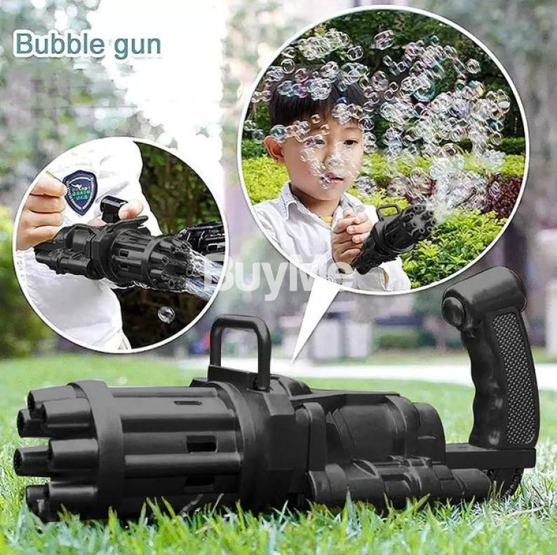 8 HOLE BUBBLE MAKER MACHINE WATER GUN TOYS FOR KIDS
