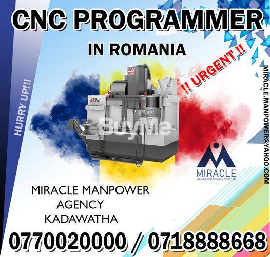 CNC PROGRAMMER IN ROMANIA