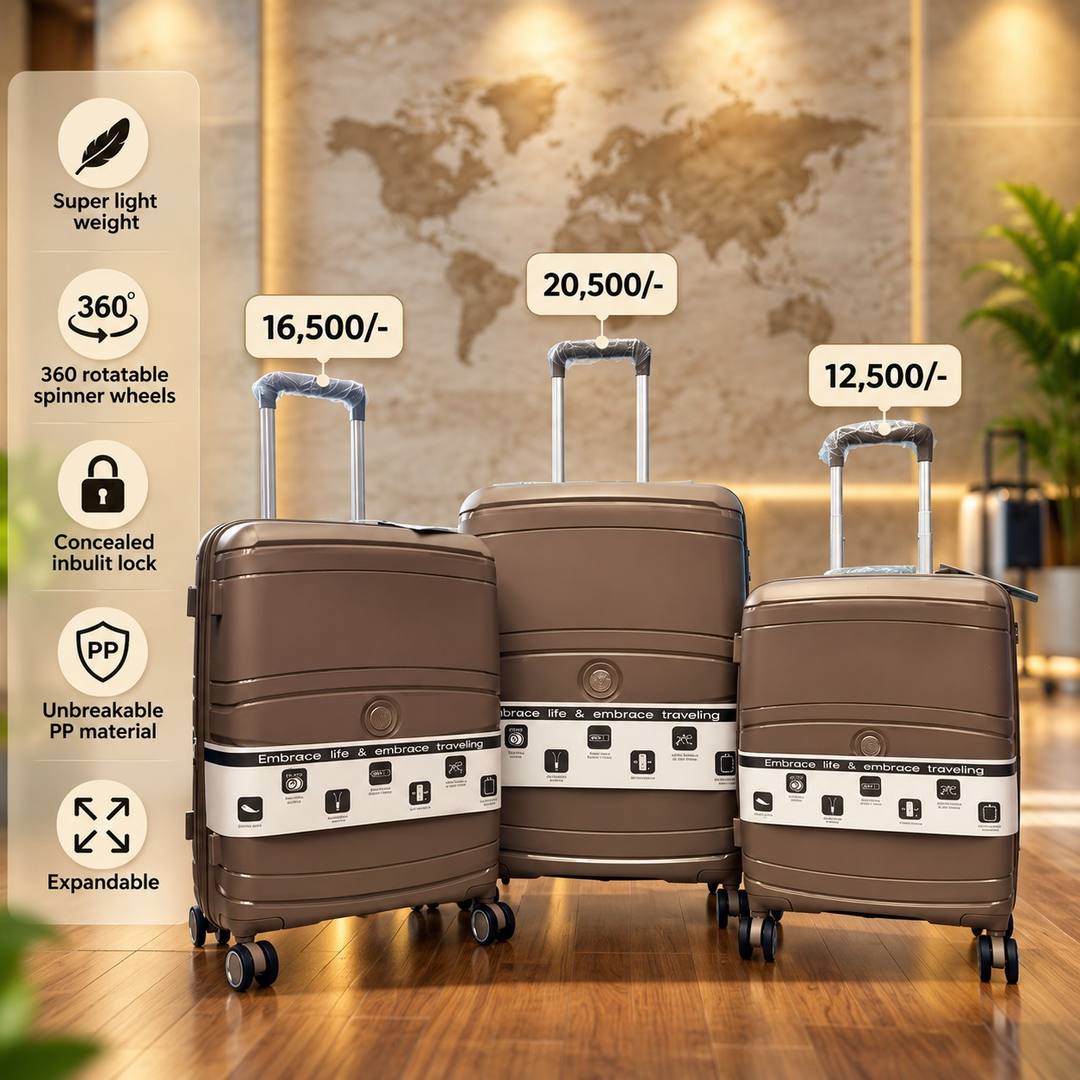W-ZCKISS 6832 UNBREAKABLE LUGGAGE FOR SALE