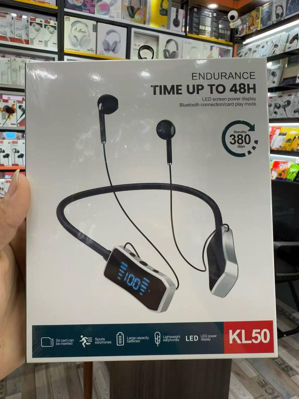 KL50 Wireless Neckband Earphone
