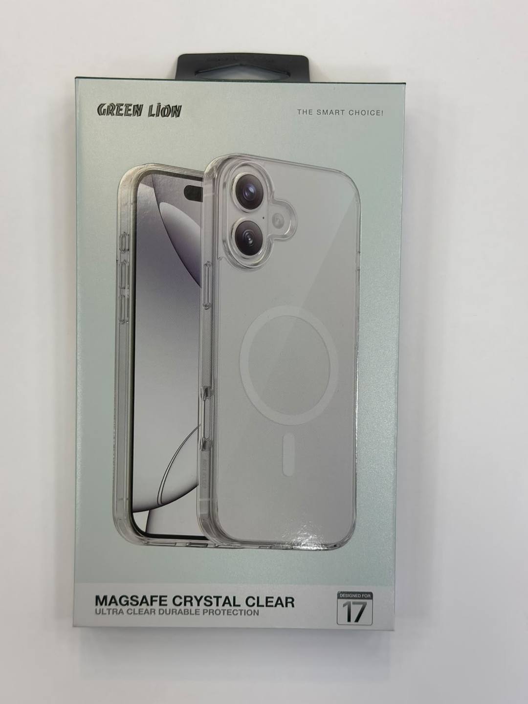 Green Lion MagSafe Crystal Clear Case - iPhone 17