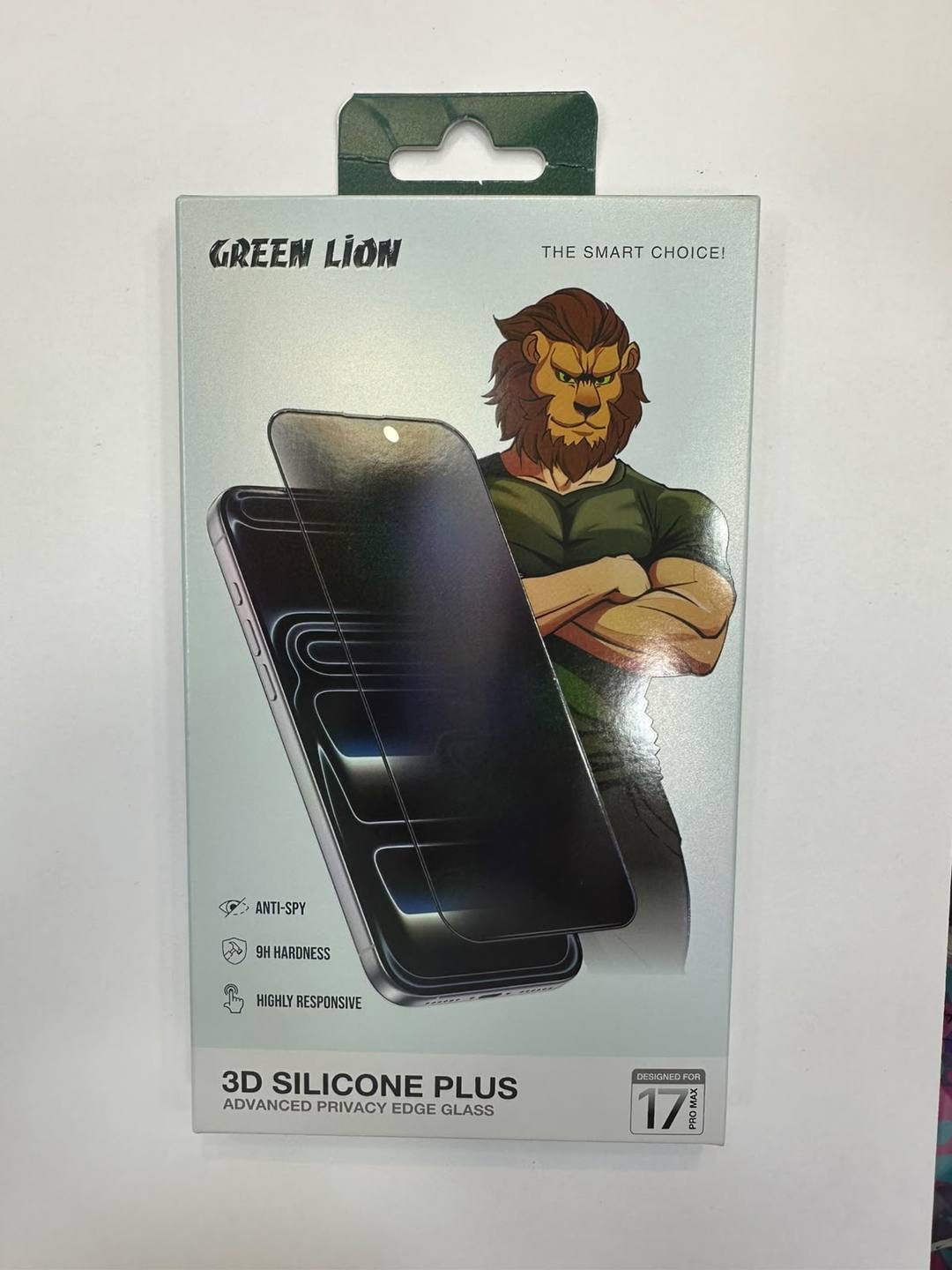 Green Lion Privacy Tempered 17 Pro Max
