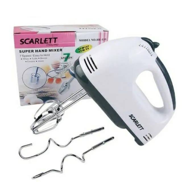 SCARLETT 7-SPEED ELECTRIC SUPER HAND MIXER FOR SALE
