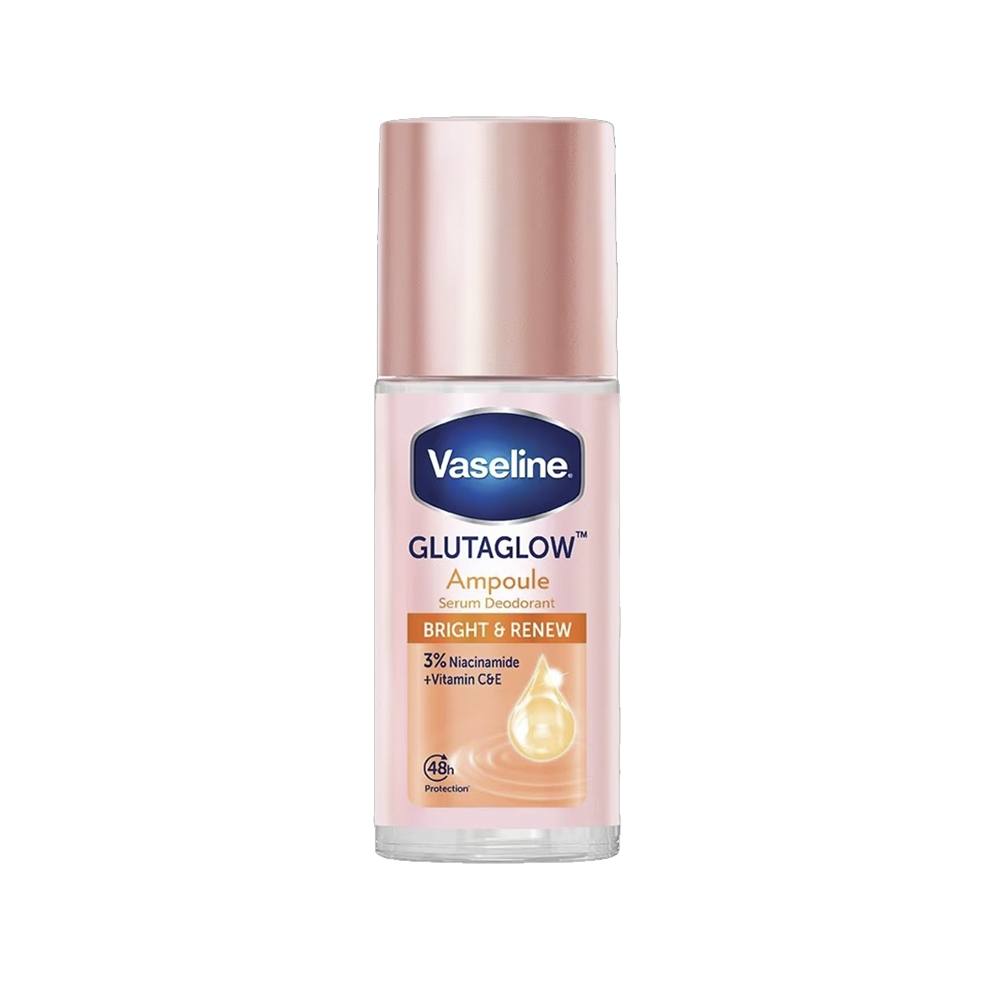Vaseline Glutaglow Ampoule Serum Deodorant Bright & Renew Roll On – 45ml (48H Protection)