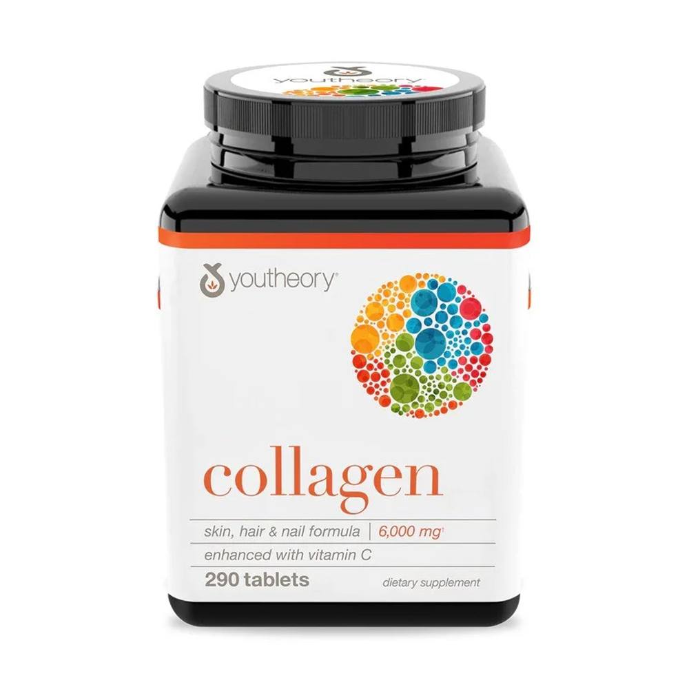 Youtheory Collagen (Skin , Hair & Nail Formula) 6000mg 290 Tablets