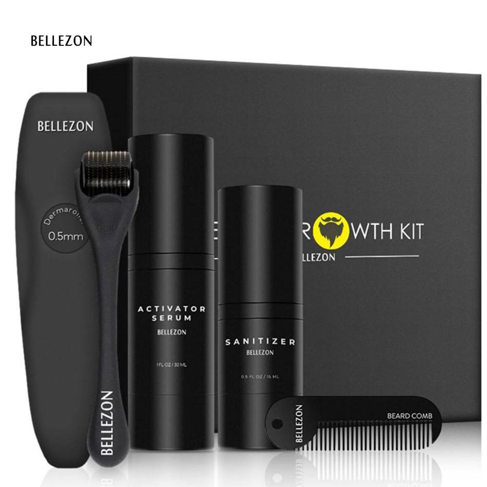 Bellezon Beard Growth Kit (4 Piece Set)