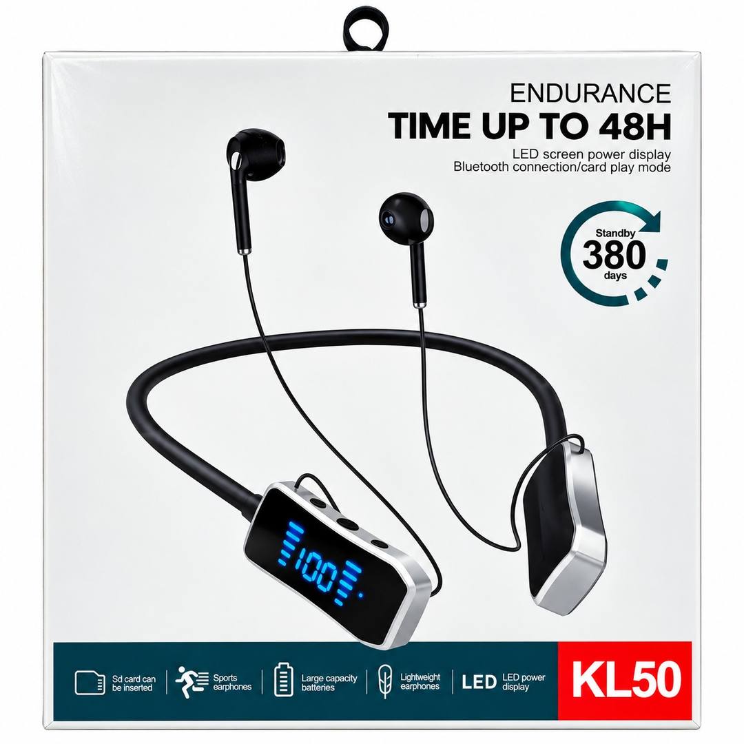 KL50 Wireless Neckband Earphone