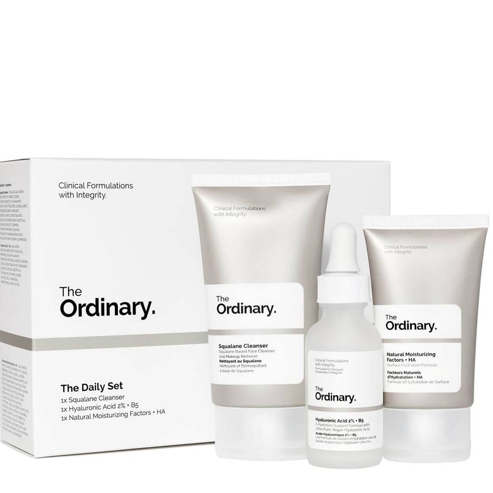 The Ordinary The Daily Set (Complete daily regime skincare essentials)