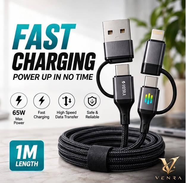 REMAI AX-79 4-IN-1 FAST CHARGING CABLE