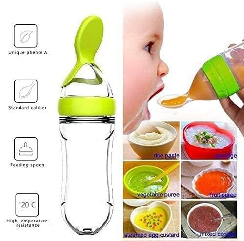 BABY SQUEEZE FEEDING SPOON