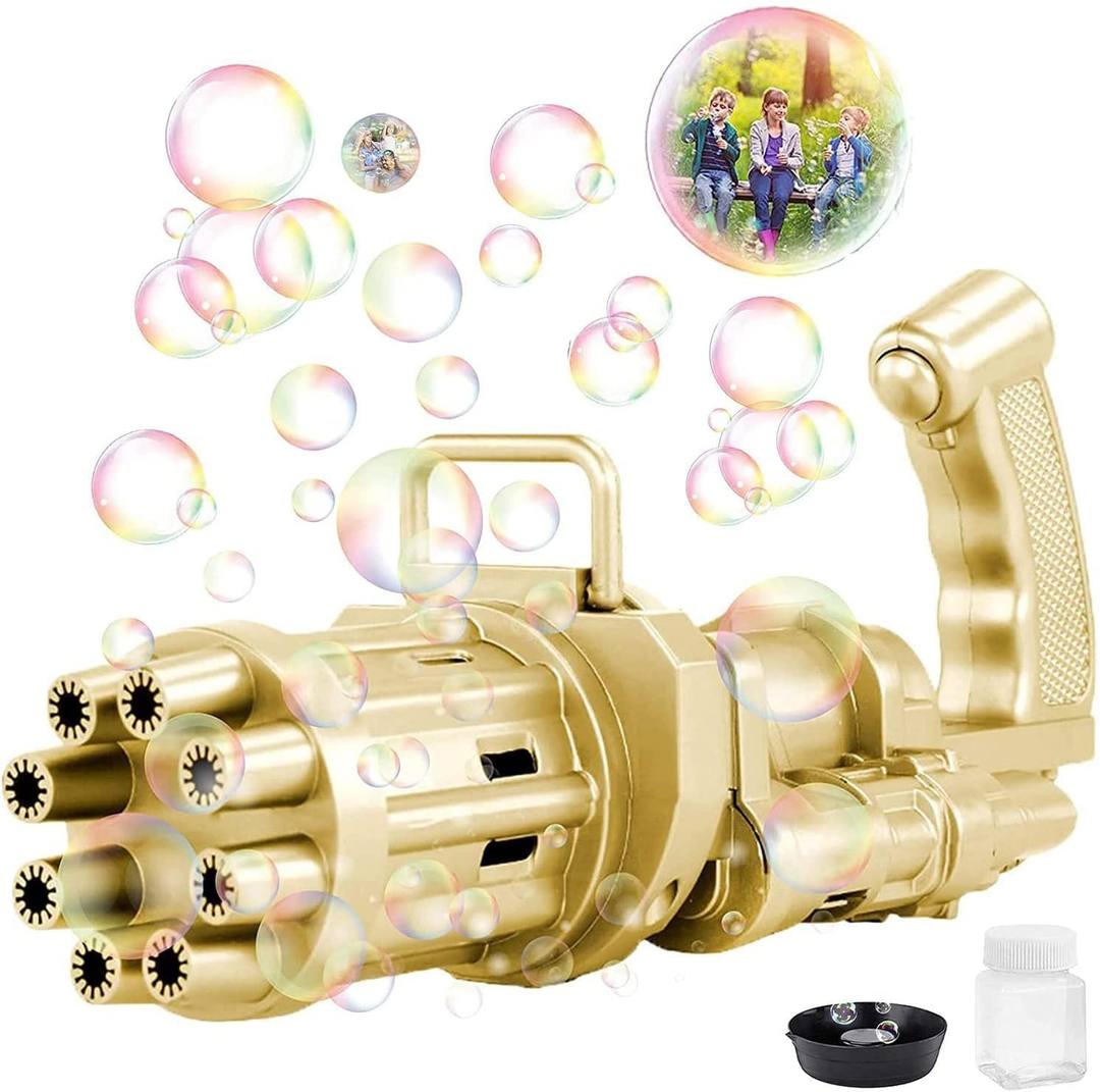 GATLING ELECTRIC BUBBLE GUN