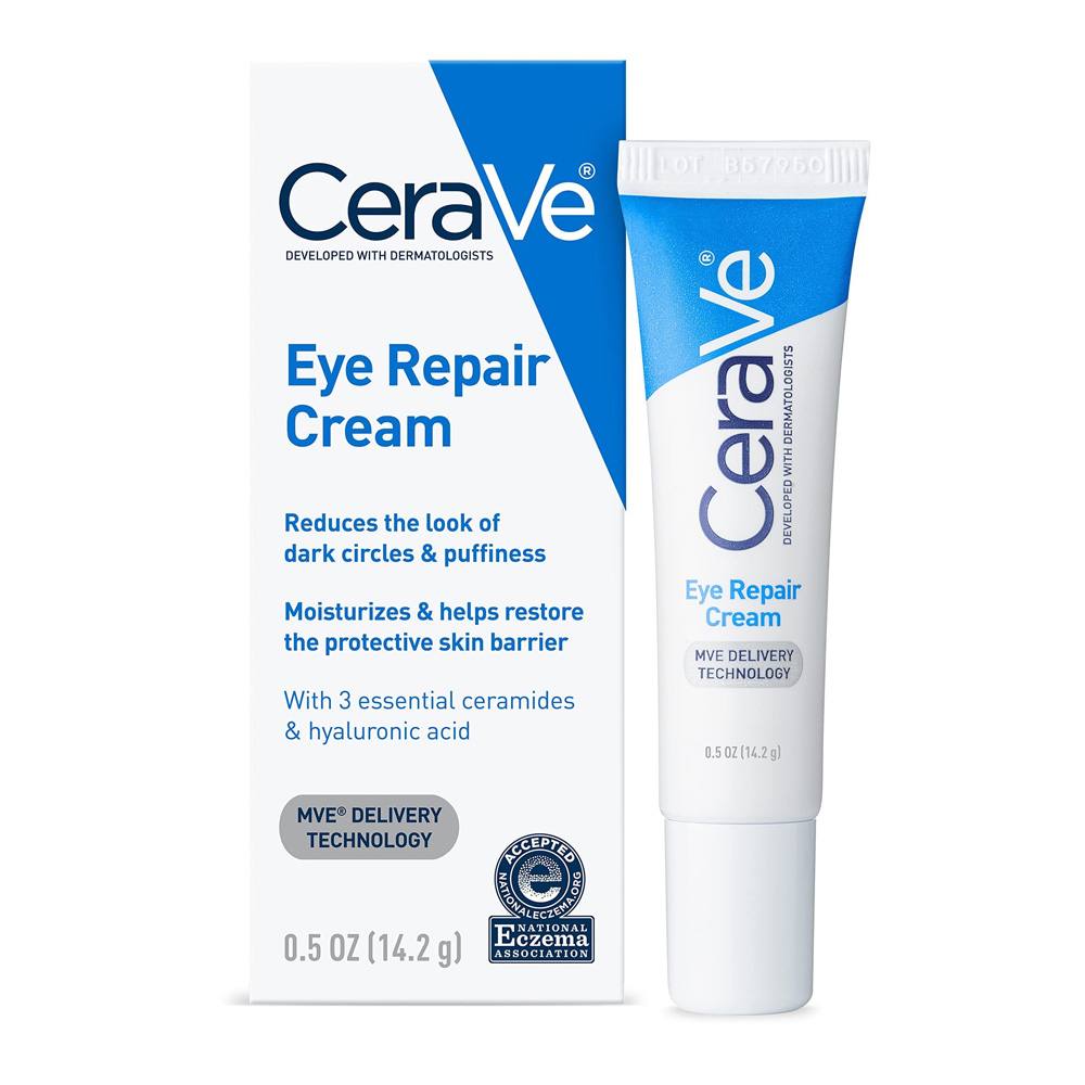 CeraVe Eye Repair Cream 14ml ( Eye cream for dark circles and puffiness )