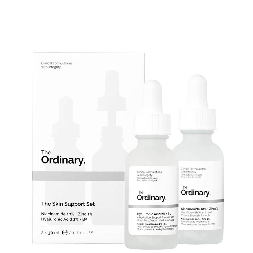 The Ordinary The Skin Support Set (Niacinamide & Hyaluronic Acid)