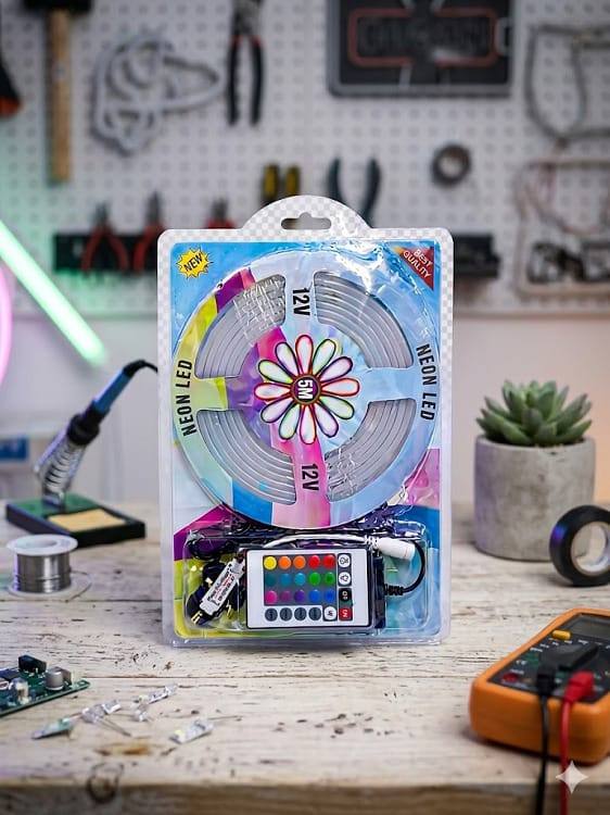 NEON RGB LED STRIP LIGHT – 5M