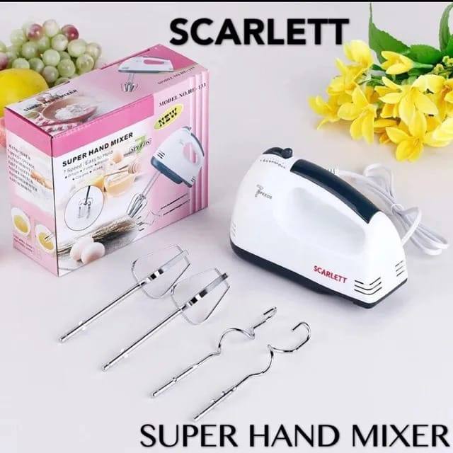SCARLETT 7-SPEED ELECTRIC SUPER HAND MIXER FOR SALE