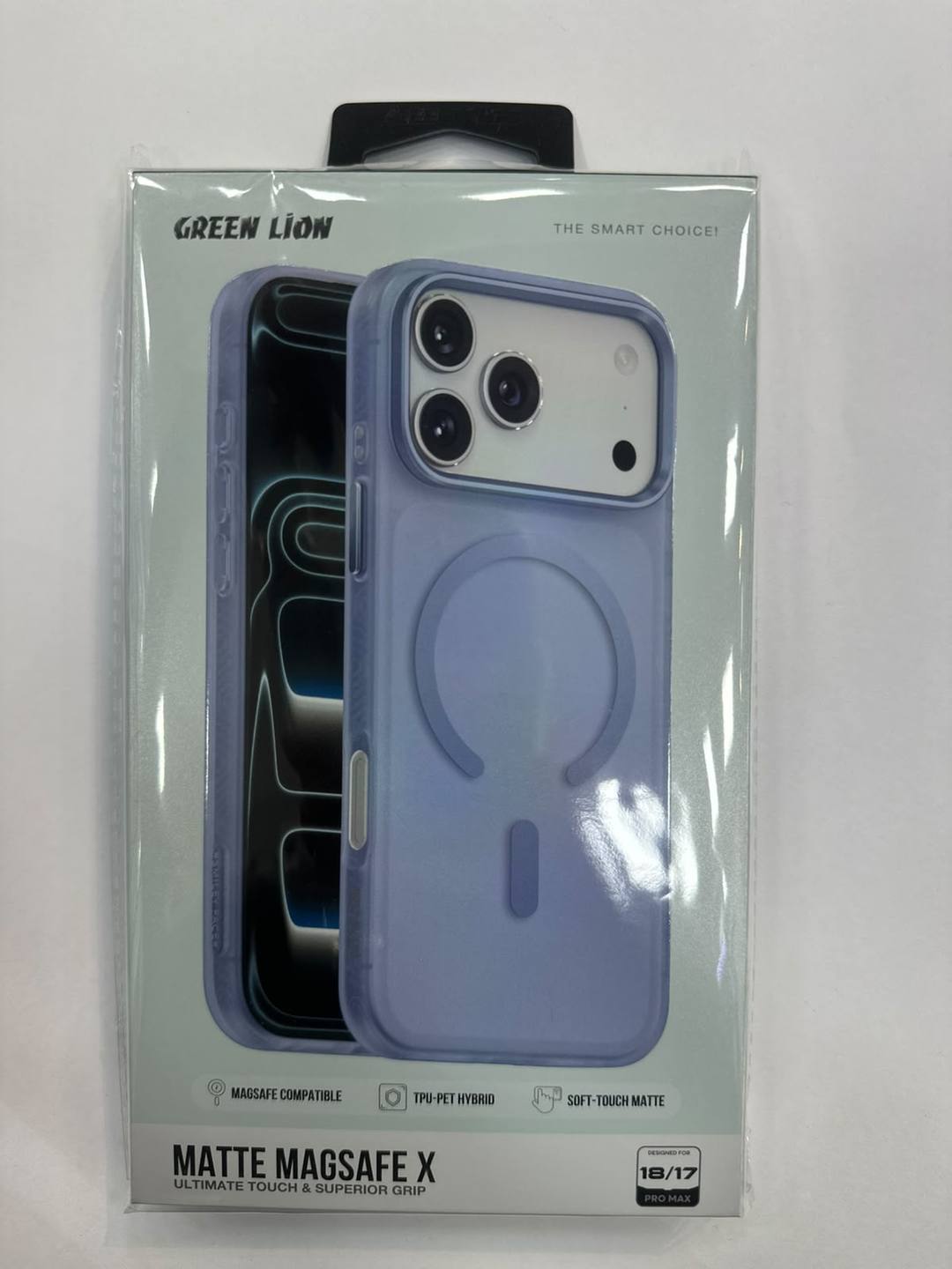 Green Lion Matte MagSafe X Case - iPhone 18 Pro Max