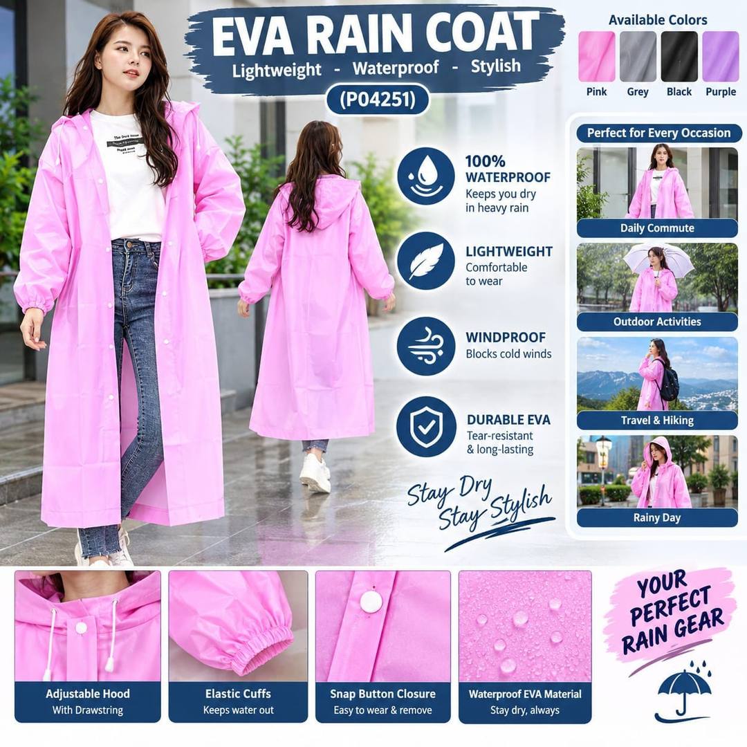 EVA RAIN COAT (P04251)