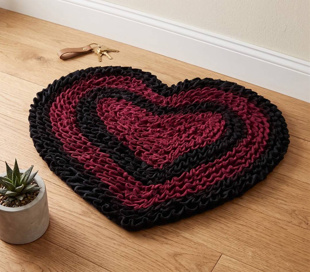 Heart Shaped Doormats