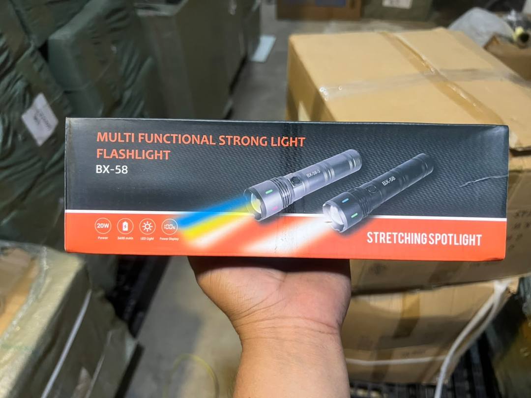 Multi Functional Strong Light Flashlight (BX-58)