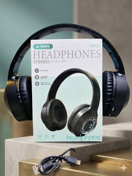 REMAX HP-21 STEREO HEADPHONE