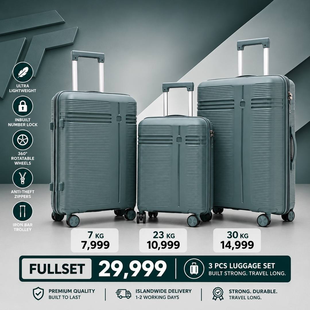 8098 PP Luggage (UNBREAKABLE LUGGAGE)