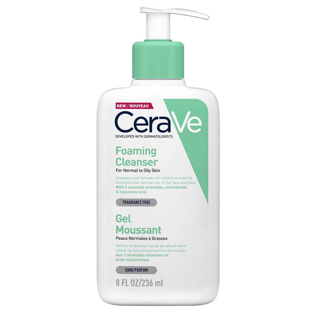 CeraVe Foaming Facial Cleanser 236ml (Normal to oily skin )