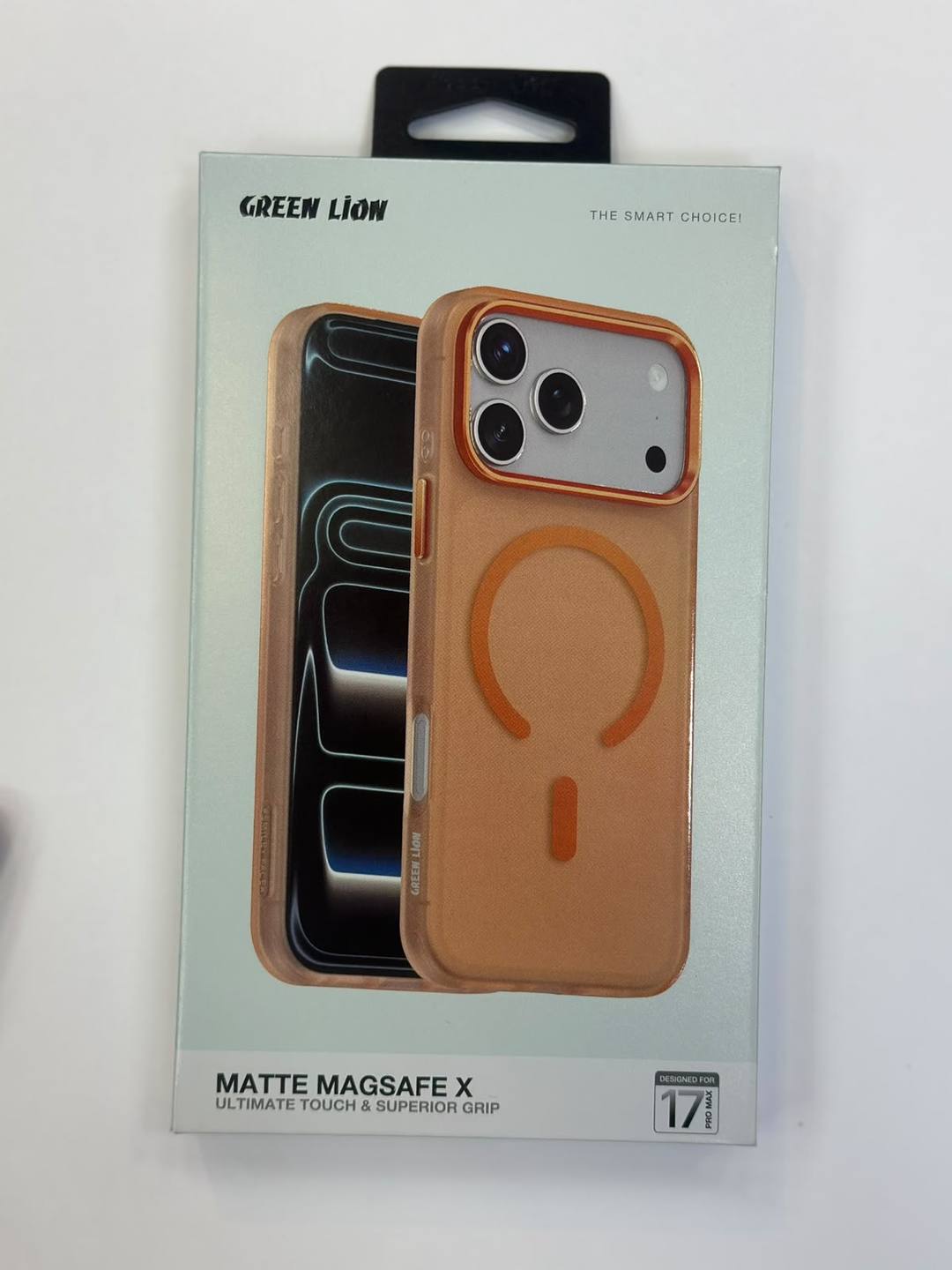Green Lion Matte Magsafe X Case - iPhone 17 Pro Max