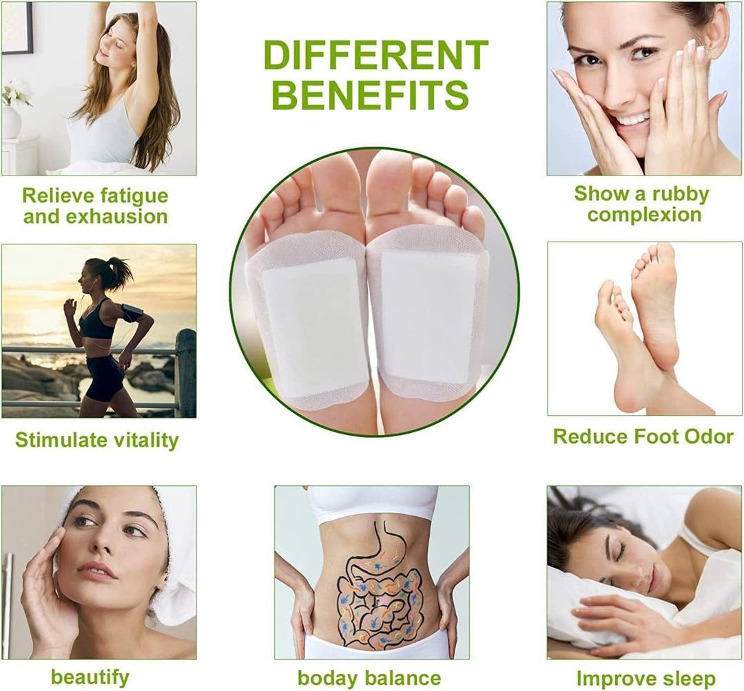 DETOX FOOT PADS – 10 PADS
