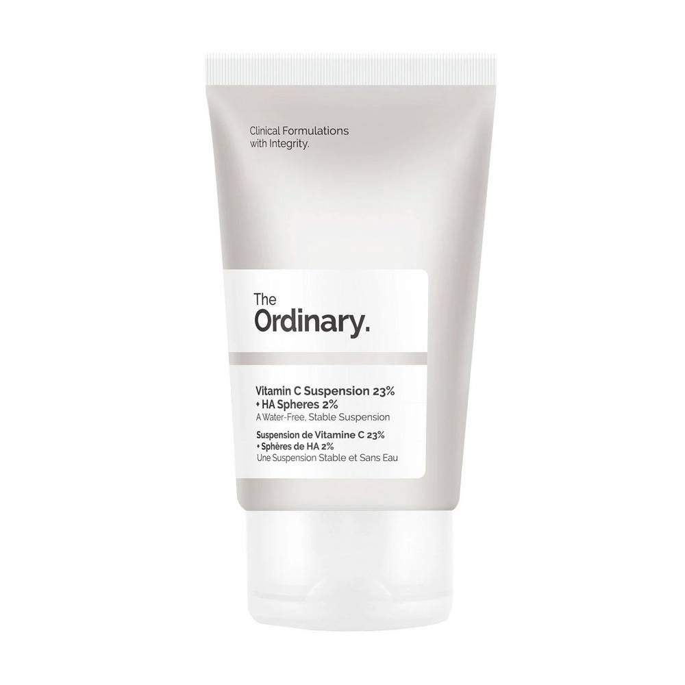 The Ordinary Vitamin C Suspension 23% + HA Spheres 2% A water-free, silicone-free stable suspension 30ml