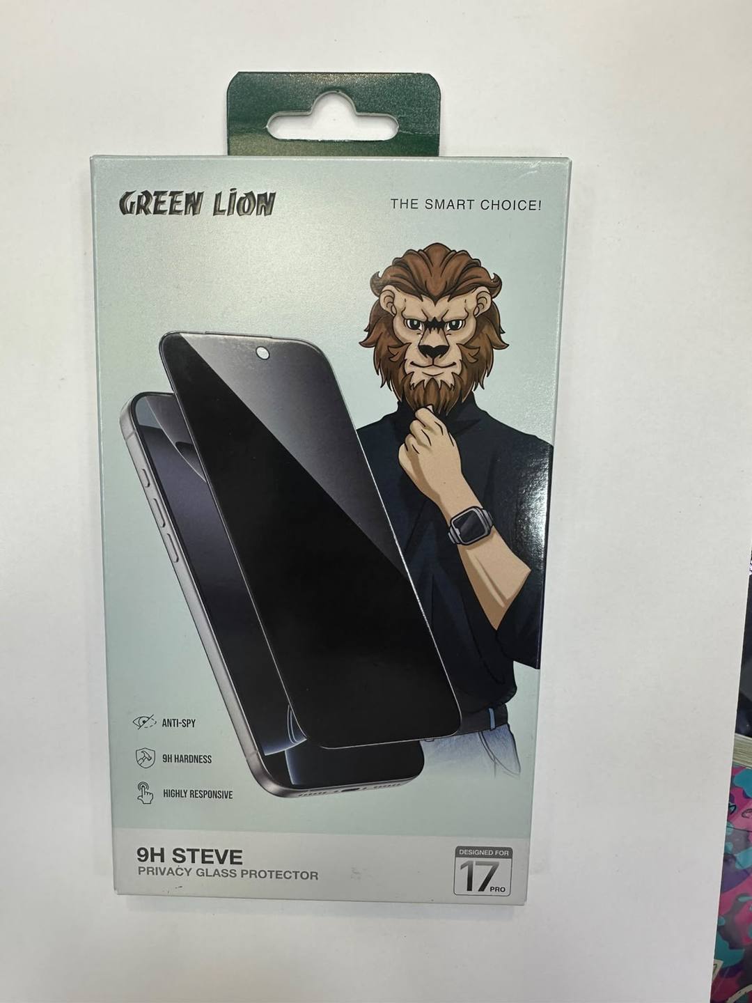 Green Lion Privacy Tempered 17 Pro