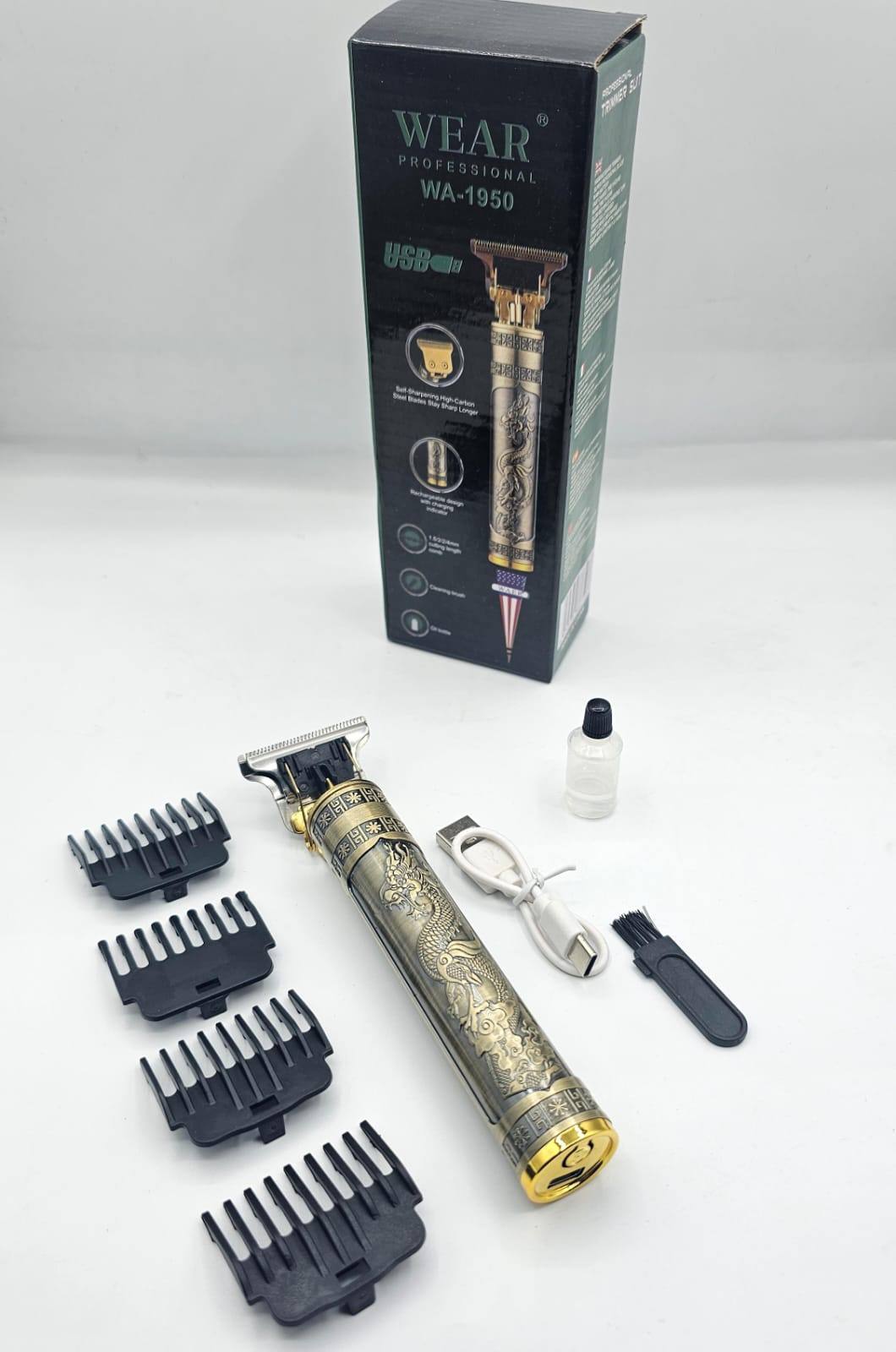 Vintage Steel Hair Trimmer Rechargeable