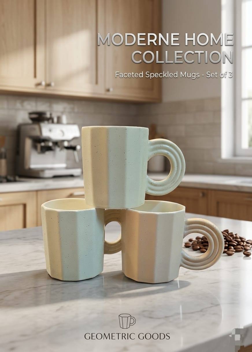 WHITE CERAMIC MUG – FOR SALE 🤍☕